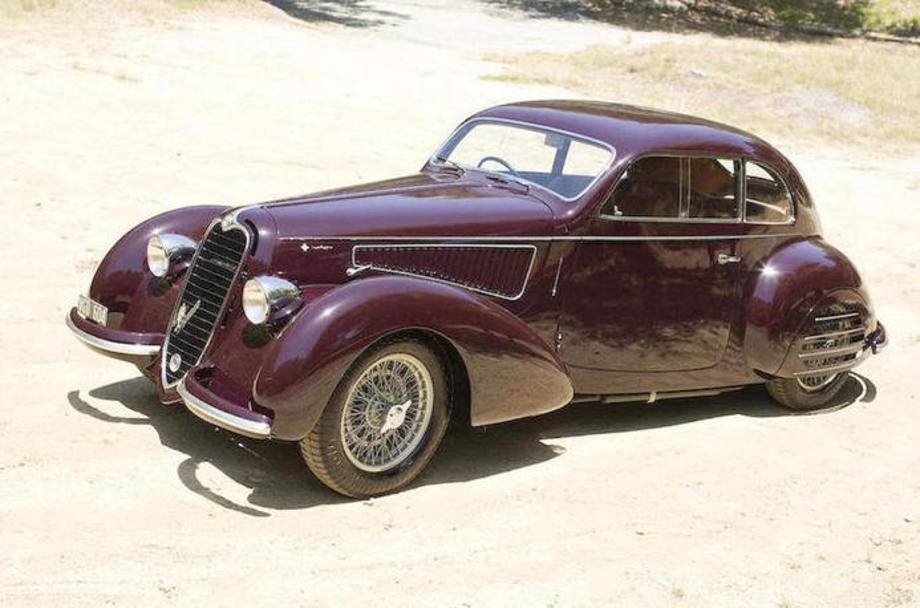 Alfa Romeo 6C 2300B del 1937 stimata tra 750mila e 1,1 miloni di euro